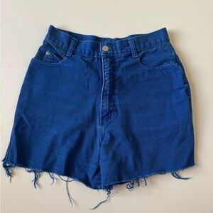 Size 9 High Waisted Blue Jean Short.